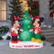 6ft. Airblown® Inflatable LED Mickey & Minnie Christmas Scene